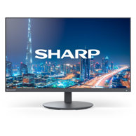 SHARP Monitor MultiSync E224F / 22", 1920 x 1080, Full HD, LCD, crna